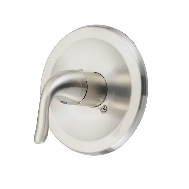 EZ-FLO Impressions Brushed Nickel 1-handle Single Function Round Bathtub and Shower Faucet