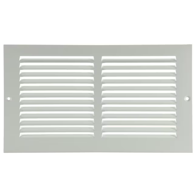 RELIABILT Seitenwand-/Deckengitter aus Stahl, 8 x 6 Zoll, weiß