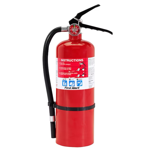 First Alert Rechargeable 3-a:40-b:c Commercial/Residential Fire Extinguisher