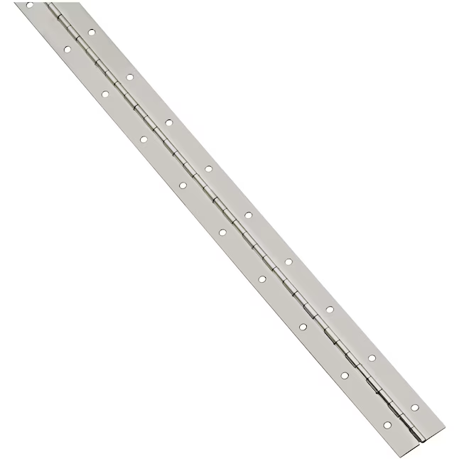 RELIABILT 180-Degree Piano Surface Nickel Cabinet Hinge, (1-Piece)