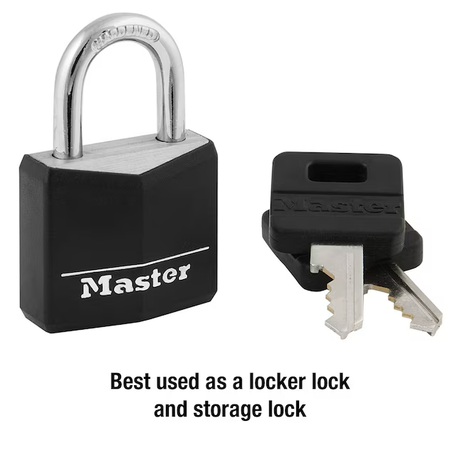 Master Lock Keyed Padlock 5/8-in Shackle