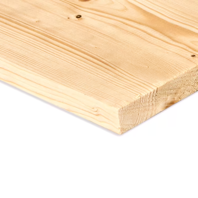 RELIABILT 1-in x 2-in x 4-ft Unfinished #2 Spruce Pine Fir Board