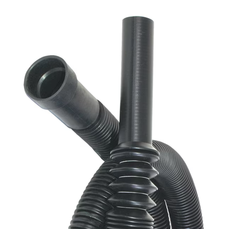 Eastman 6-ft 1, 1-1/8, or 1-3/8-in Od Inlet x 1-1/4-in Compression Outlet Polypropylene Washing Machine Drain Hose