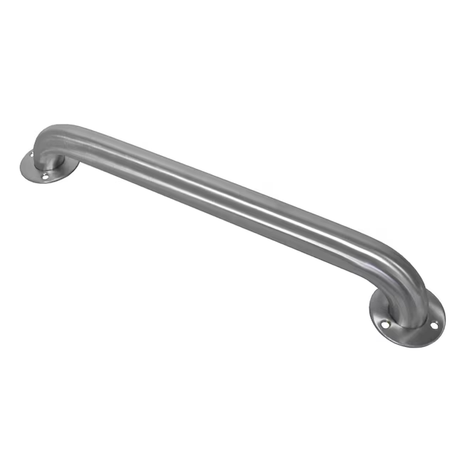 Project Source 36-in Stainless Steel Wall Mount ADA Compliant Grab Bar (500-lb Weight Capacity)
