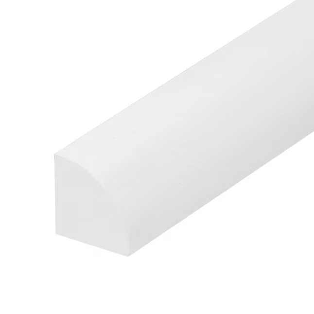 Royal Building Products 3/4-in x 8-ft Finished PVC Quarter Round Moulding