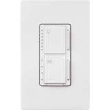 Lutron Maestro 1.5-Amp 4-speed Wired Touch Fan Control, White