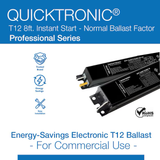 QUICKTRONIC T12 2-Bulb Commercial Fluorescent Light Ballast
