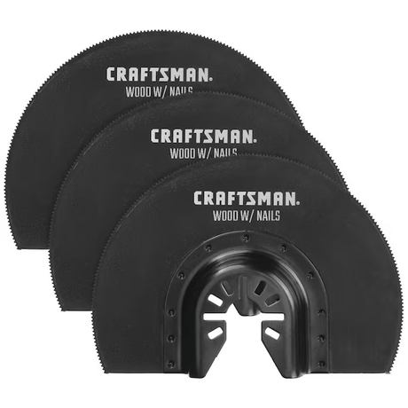 CRAFTSMAN 3er-Pack oszillierende Bimetall-Werkzeugklingen