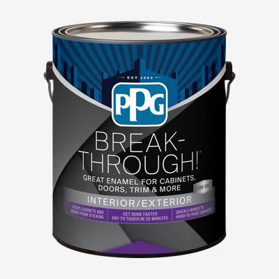 PPG Break Through! Interior/Exterior Paint (Clear Gloss, 1-Gallon)