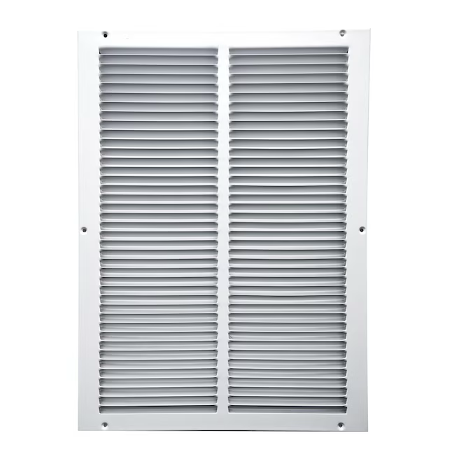 RELIABILT 14-in x 20-in Steel White Sidewall/Ceiling Grille