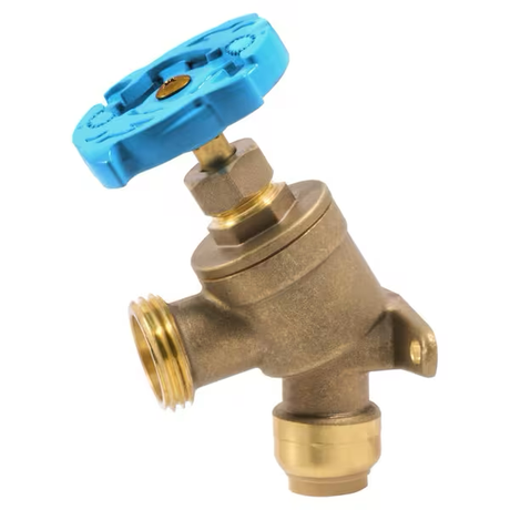SharkBite 1/2 in. Push-to-Connect x 3/4 in. MHT Brass Garden Valve with Drop Ear