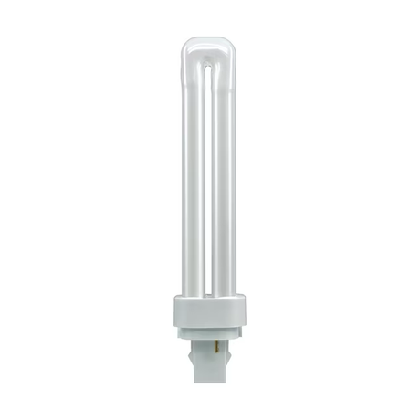 GE 26-Watt EQ Double tube Cool White G24d-3 Pin Base Dimmable Cfl Light Bulb