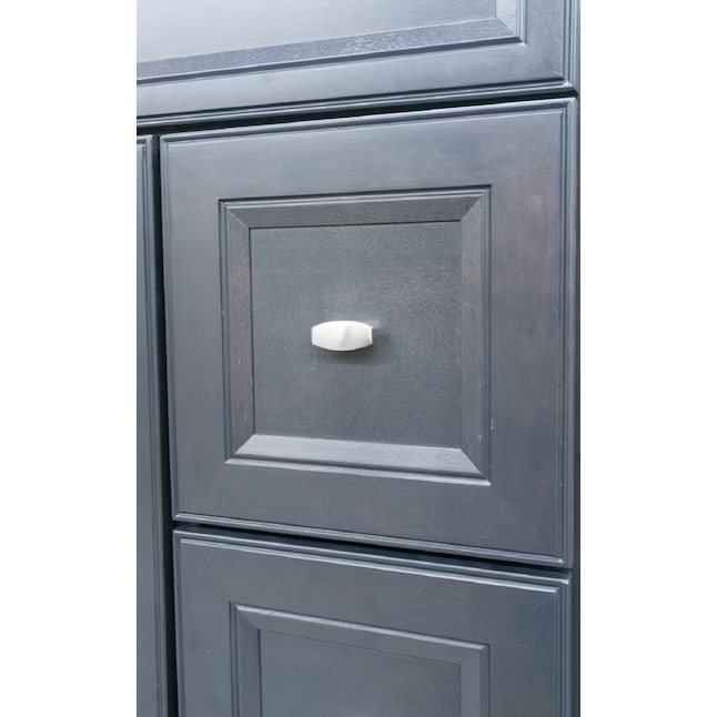 Diamond NOW Goslin 30-in Storm Gray Bathroom Vanity Base Cabinet without Top