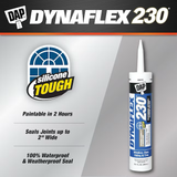 DAP DYNAFLEX 230 Masilla de látex para pintar, color blanco, 10.1 oz