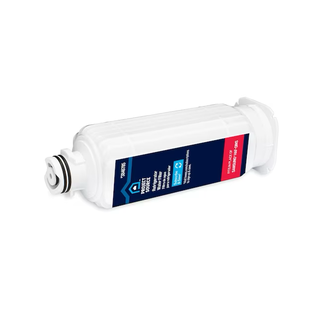 Project Source Filtro de agua giratorio para refrigerador de 6 meses S-4-2 compatible con Samsung HAF-QINS, paquete de 2