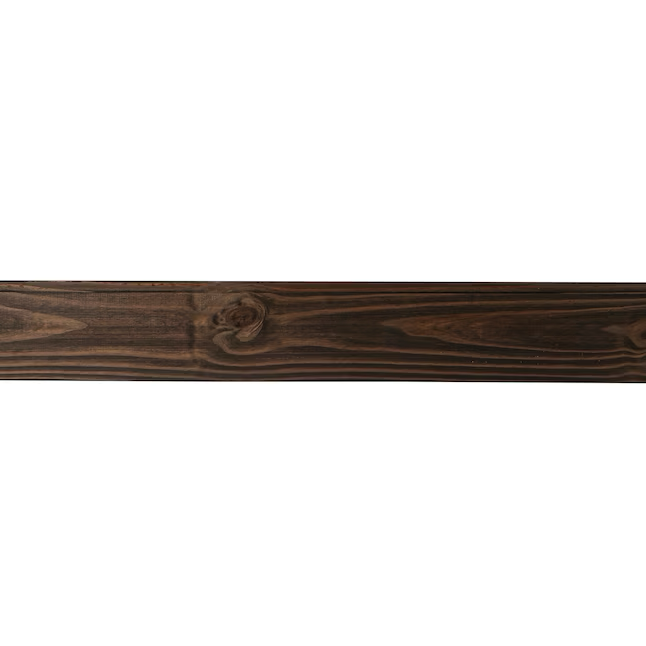 RELIABILT 5.375-in x 8-ft Pine Brown Stained Wall Panel Moulding