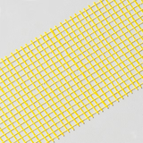 Saint-Gobain ADFORS FibaTape Standard Yellow Cinta autoadhesiva para juntas de construcción de malla de 1,875 pulgadas x 300 pies