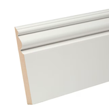 RELIABILT 15/32-in x 4-1/2-in x 12-ft Contemporary Primed MDF 3233 Baseboard Moulding