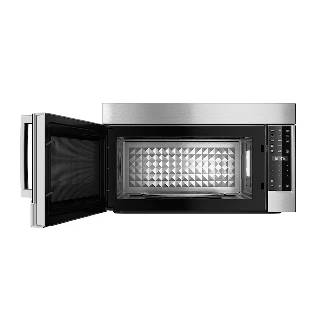 Bosch 800 Series 1.8-cu ft 1000-Watt Over-the-Range Convection Microwave with Sensor Cooking (Stainless Steel)