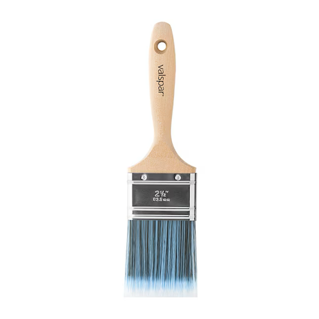 Valspar 2-1/2-in Reusable Polyester Flat Paint Brush (Trim Brush)
