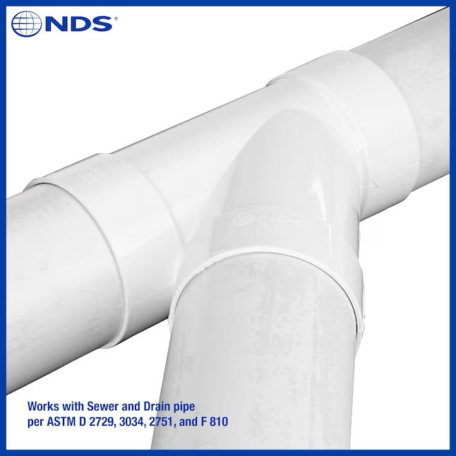 NDS 4-in PVC Sewer and Drain Wye