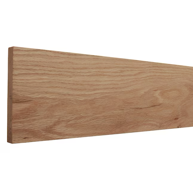 RELIABILT 1-in x 6-in x 8-ft Unfinished Red Oak Board – Saber Sales