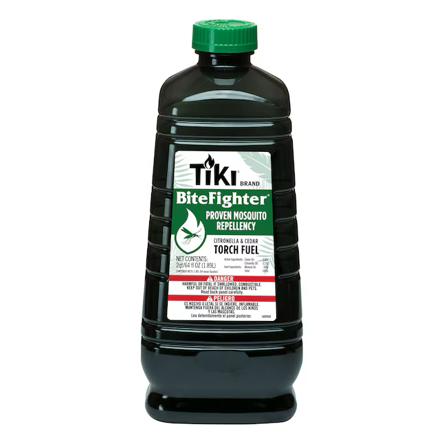 Combustible para antorcha de fácil vertido TIKI Bitefighter de 64 onzas líquidas 