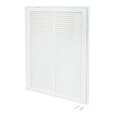 EZ-FLO 14 in. x 20 in. (Duct Size) Steel Return Air Filter Grille White