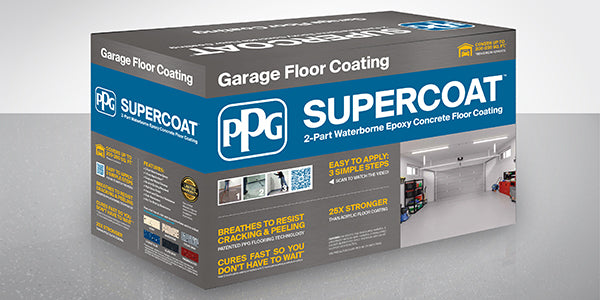 PPG SUPERCOAT™ Epoxy Garage Floor Coating