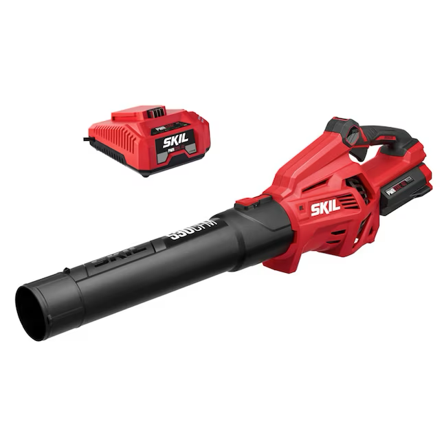SKIL PWR CORE 40-volt 530-CFM 120-MPH Battery Handheld Leaf Blower 2.5 Ah (Battery and Charger Included)