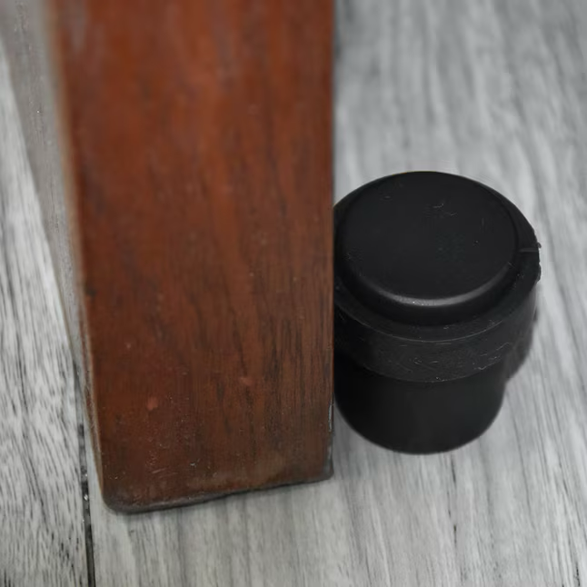 RELIABILT 1-1/2-in Black Wall Protector Door Stop