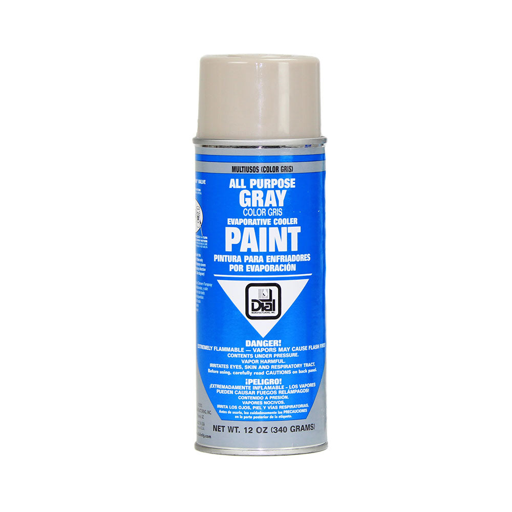 Pintura enfriadora exterior en aerosol gris dial (12 oz)