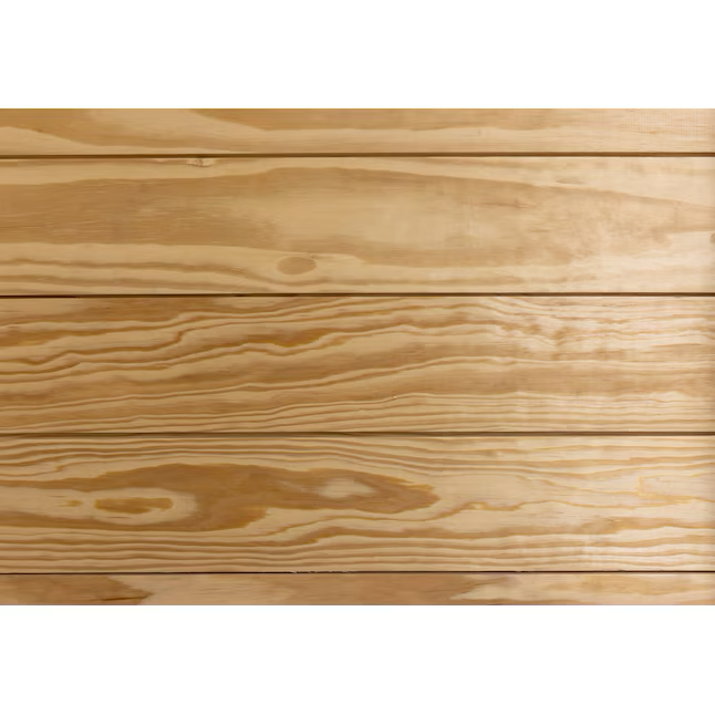 RELIABILT 5.375-in x 8-ft Unfinished Pine Shiplap Wall Plank (Covers 3.58-sq ft)