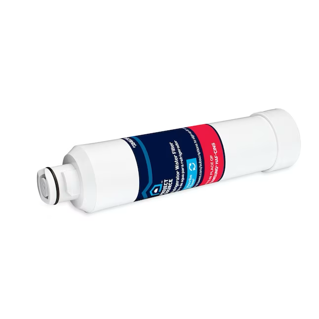 Project Source Filtro de agua giratorio para refrigerador de 6 meses S-2-2 compatible con Samsung HAF-CINS, paquete de 2