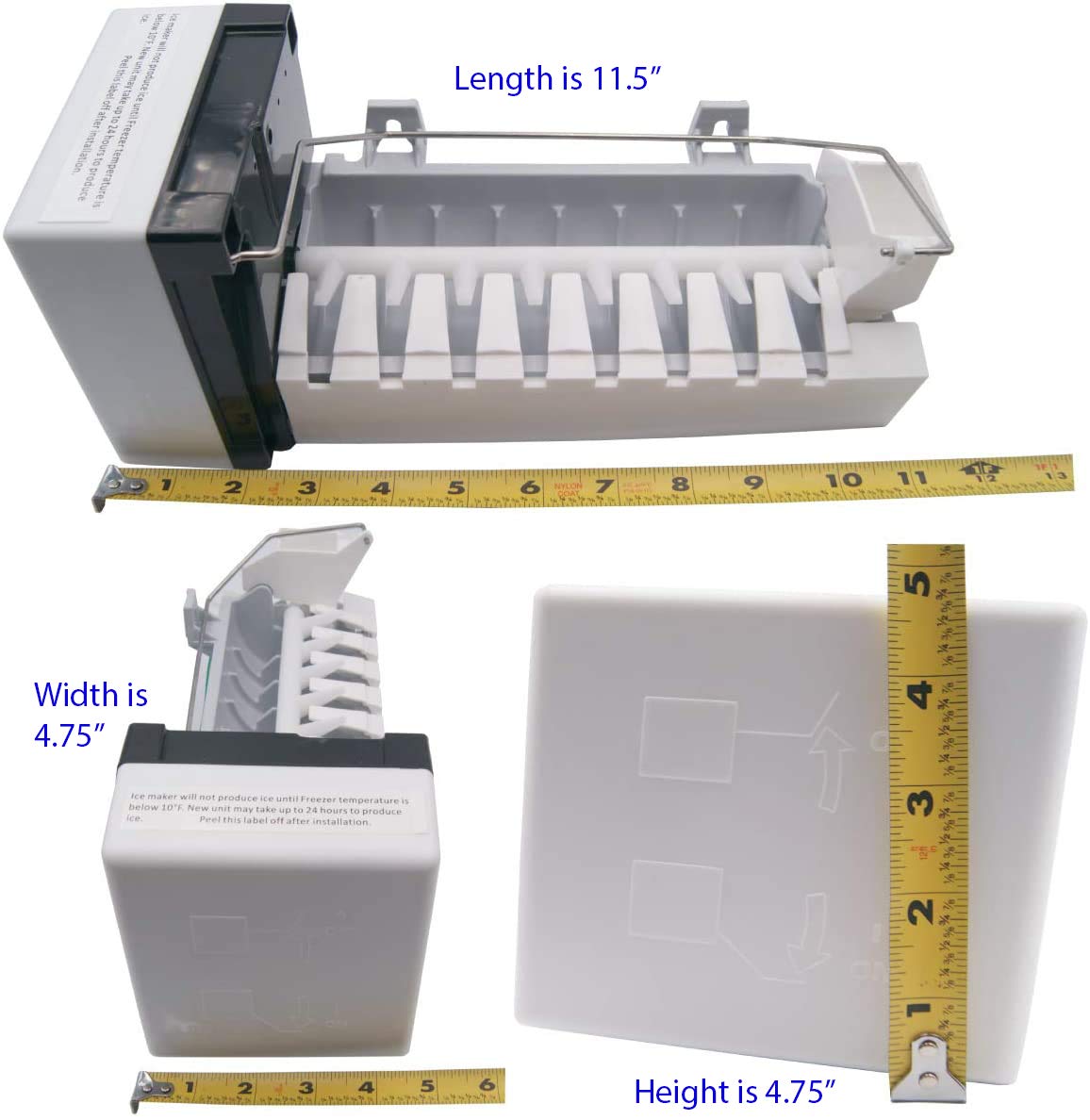 W10715708 Anbausatz für Kühlschrank-Eisbereiter 
