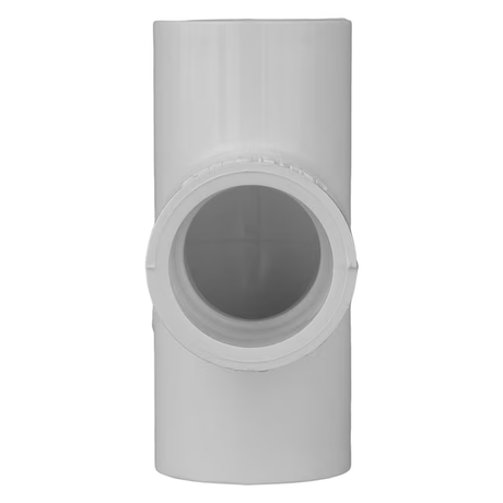Charlotte Pipe 1-1/2-in. White PVC SCH40 Tee for Pressure Applications