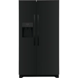 Refrigerador de dos puertas verticales Frigidaire de 25.6 pies cúbicos con máquina de hielo, dispensador de agua y hielo (negro) ENERGY STAR