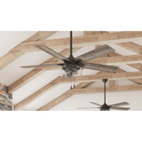 Harbor Breeze Hathaway 52-in Matte Black Indoor Ceiling Fan (5-Blade)