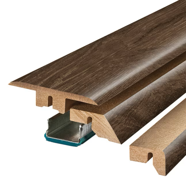 Project Source Woodfin 0.75-in T x 2.37-in W x 78.7-in L Laminate Wood Multi-purpose Floor Moulding