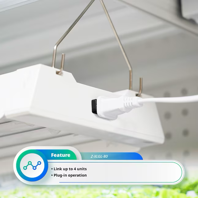 Utilitech 47,64-Zoll-1-Licht-weißes 80-Watt-Vollspektrum-LED-Streifen-Wachstumslicht