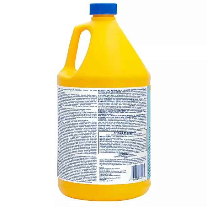 Zep Commercial No-Rinse Floor Disinfectant (1 Gallon)