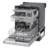 LG Top Control 24-in Smart Built-In Dishwasher With Third Rack (Stainless Steel) ENERGY STAR, 46-dBA