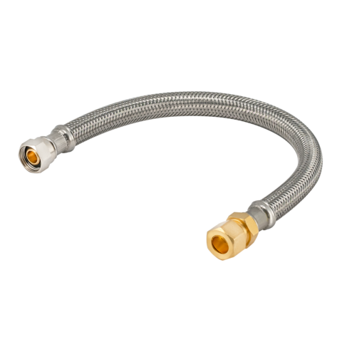 Item # 3/8 in. Compression x 3/8 in. OD Male Compression x 16 in. Braided Faucet Connector