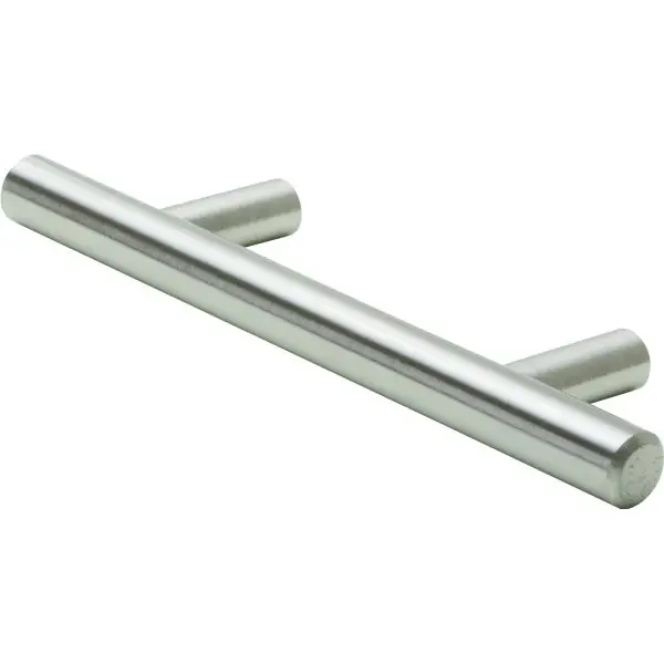 3-3/4" Hollow Steel Drawer Pull Satin Nickel (20-Pack)