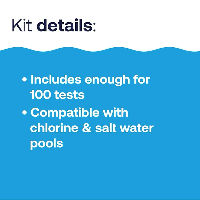 Kit de prueba para piscinas HTH de 6 vías 