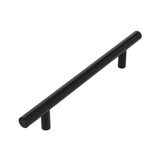 Style Selections Demi 3-3/4-in Center to Center Matte Black Cylindrical Handle Drawer Pulls (25-Pack)
