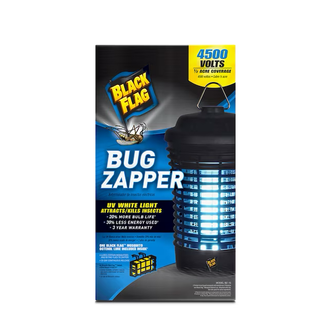 BLACK FLAG 15-Watt-Bug-Zapper-Insektenfalle für den Außenbereich