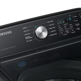 Samsung 4.7-cu ft High Efficiency Impeller Smart Top-Load Washer (Brushed Black)