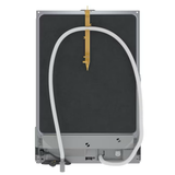 Bosch Lavavajillas empotrable inteligente de 24 pulgadas con control superior serie 300 con tercer estante (blanco), 46 dBA