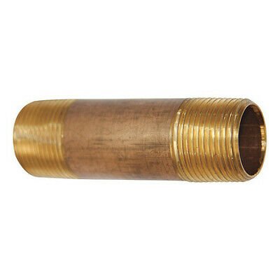 SABER SELECT 3/4 in. MIP x 3 in. Red Brass Nipple